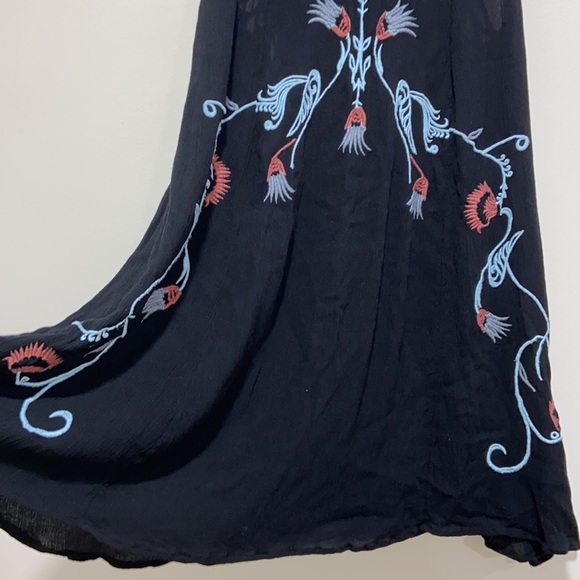 Free People Adelaide Festival Slip Flowy Boho Dress Women Size S / M - Picture 7 of 14